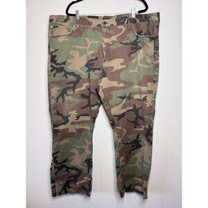 Polo Ralph Lauren Military Camo Pants 48Bx32 Hampton Relaxed Straight Jeans Army